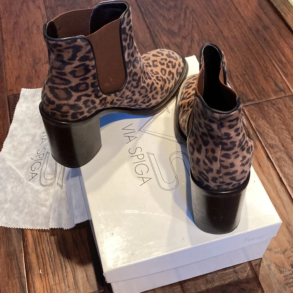Via Spiga leopard booties - Picture 2 of 6